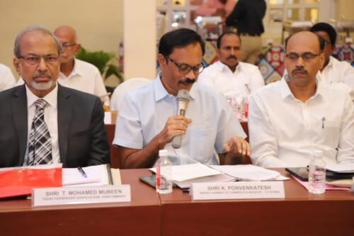 Indian Railways - ZRUCC meeting was held on 14/10 @ Chennai.ICCI nominate member Mr Ponvenkatesh attended the meeting and presented our Memorandum…