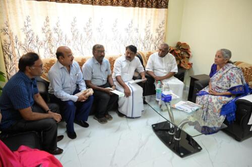 ICCI MEMBERS- Discussion meeting with Union Finance Minister Nirmala Sitharaman on Tuesday 26/12 @ TUTICORIN