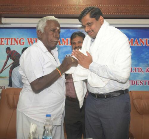 TAMIL NADU SALT CORPORATION LIMITED organised MEETING WITH SALT MANUFACTURERS IN TAMIL NADU.Mr.Elambahavath, IASDistrict Collector. ThoothukudiAnd Dr.C.N.Mahesvaran, IASMD, Tamil Nadu Salt Corporation.Delivered the Key note address on 20.09.2024 @ Thoothukkudi