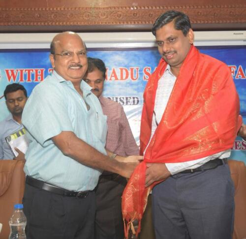 TAMIL NADU SALT CORPORATION LIMITED organised MEETING WITH SALT MANUFACTURERS IN TAMIL NADU.Mr.Elambahavath, IASDistrict Collector. ThoothukudiAnd Dr.C.N.Mahesvaran, IASMD, Tamil Nadu Salt Corporation.Delivered the Key note address on 20.09.2024 @ Thoothukkudi