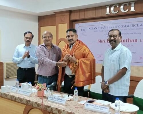 Interactive meeting with Shri B.VASANTHAN I.P.S , Regional passport officer, Madurai @ Tuticorin on 29/7 ..