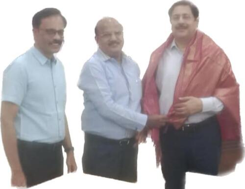 23/05/23 Tuesday @ Chennai (Southern Railway HQ)*ICCI members had discussion meeting with Shri R.N.Singh General Manager,Southern railway.*<p style="font-size:10px;text-align:justify">Agenda:- Regarding Direct night train service from Mettupalayam / Coimbatore to TUTICORIN,Train service to Ernakulam /Palakad, New day time Train services to Madurai/ Trichy, Prompt container goods rail services for Exim trade and to run adequate special trains during Vacations and Festivals</p>