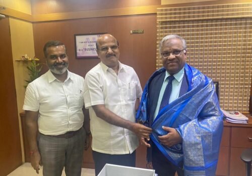 ICCI Members Meeting with Sri S. KRISHNAN ,New TMB MD& CEO ., Hq -Thoothukudi