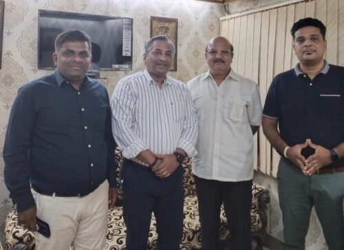 Today Thursday evening had discussion meeting on New Services with Mr Agnel Pinto ( Director-Sales south india)and Mr Piriyadarshan ( Sales Manager ) INDIGO AIRLINES ✈️